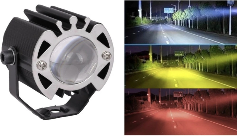Anaisha Enterprises -16 dual colour fog light lazer with flash 5 modes Bike & Car Light Fog Lamp Car, Motorbike LED (12 V, 36 W)(Universal For Car, Universal For Bike, Pack of 1)