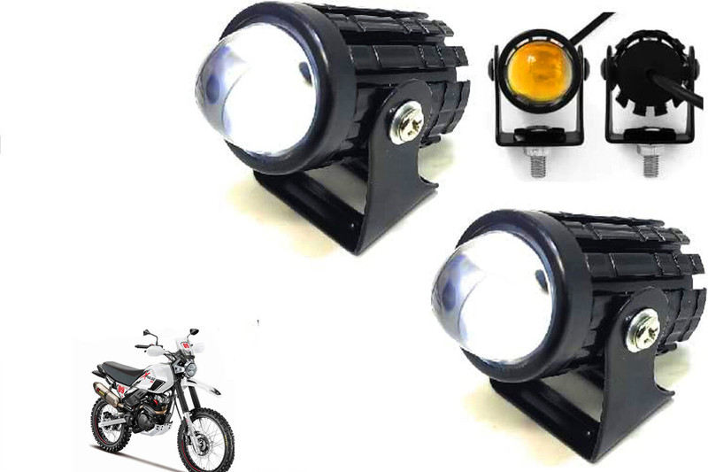 SMARTER RIDE Original DC Power Mini Gun Driving Fog Light for Hero Xpulse 200 BS6 Headlight Motorbike LED for Hero (12 V, 18 W)(Universal For Bike, Pack of 2)