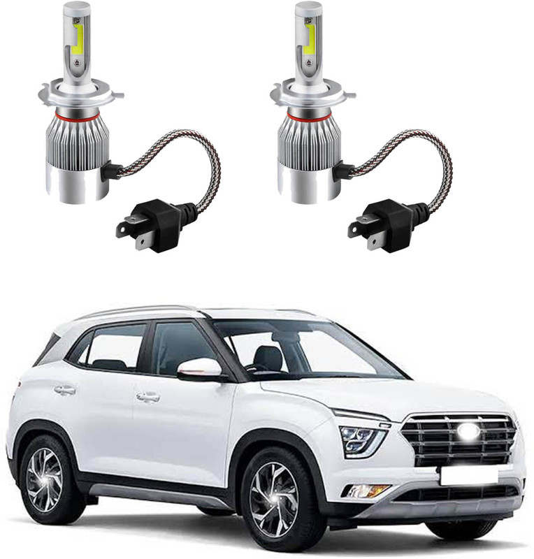 Shopone C6 H4 Car Led Headlight Bulb 36W LED Conversion Bulb For Creta Headlight Car LED for Hyundai (36 V, 12 W)(Universal For Car, Pack of 2)