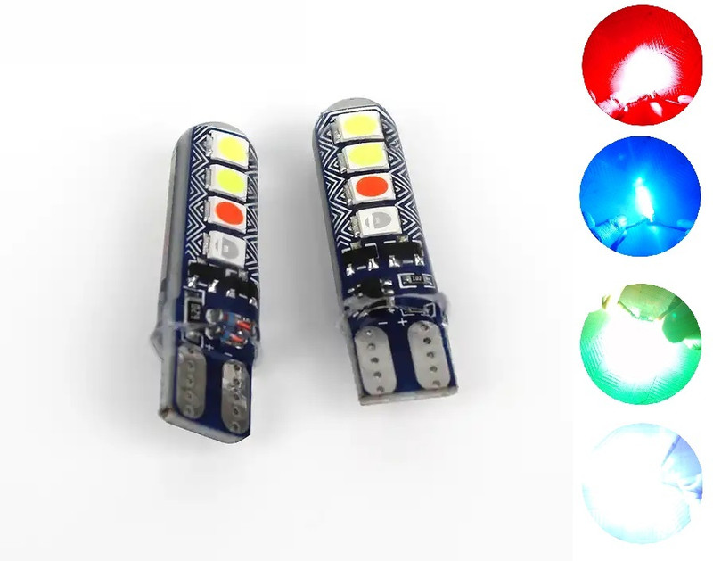 Philomena Universal Bike led Parking Flashing Light 2 pc Parking Light Motorbike, Car LED (12 V, 12 W)(Universal For Bike, Pack of 2)