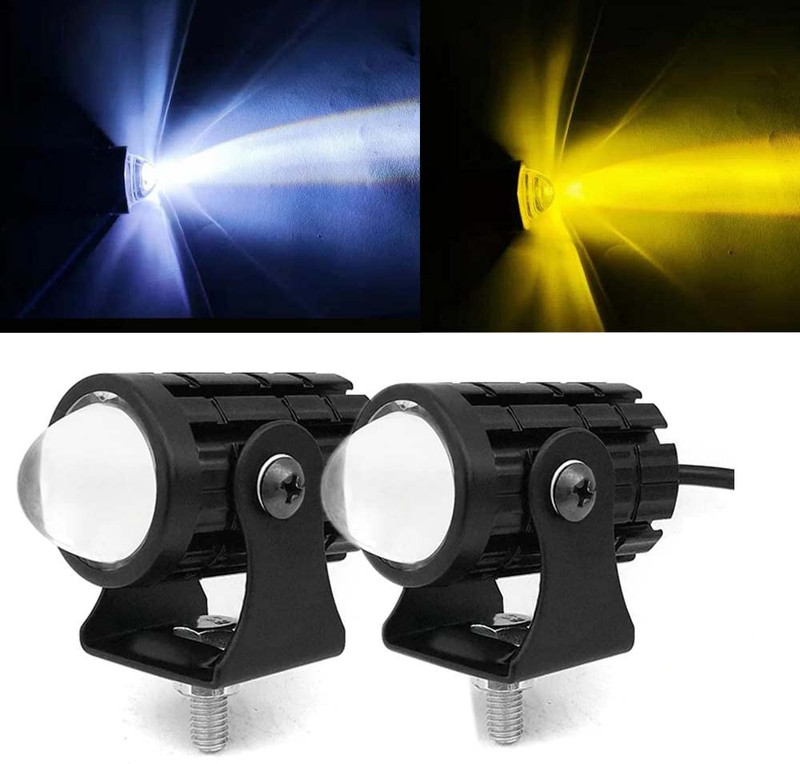 KGMZONE Universal Car Bike LED Light Motorcycle Fog Lamps Mini Driving Lights Fog Lamp Car, Motorbike, Truck, Van LED (12 V, 36 W)(Universal For Bike, Universal For Bike)