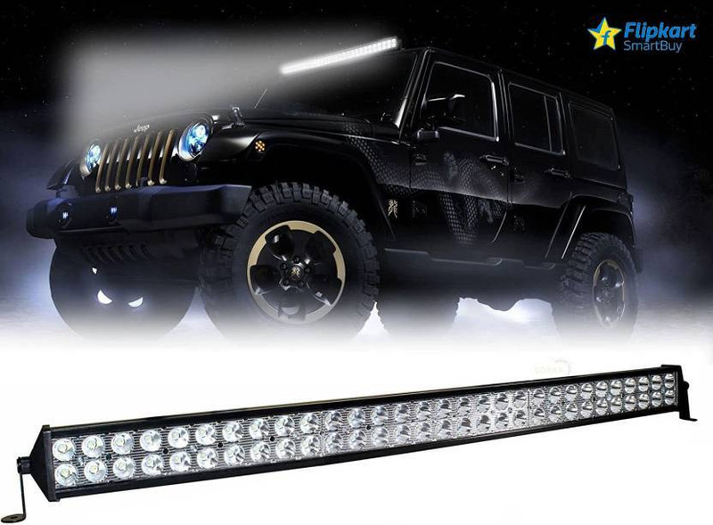 Flipkart SmartBuy New Car 31 inch 60 Led Bar Light High Brightness Good Quality Fog Lamp Car LED (12 V, 120 W)(Universal For Car, Pack of 1)