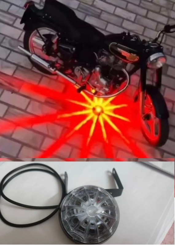 ENEMYT SR7 Star Bike led (Multi Colour) for All Bikes and scooty (Pack of 1) Dash Light Motorbike LED (12 V, 20 W)(Universal For Bike, Pack of 1)