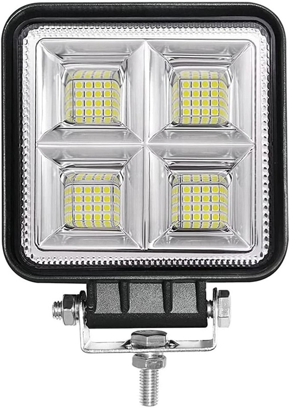 AutoPowerz 64 Led (128 W, 12V-80V DC, White) Fog Lamp Car, Motorbike LED (12 V, 128 W)(Universal For Bike, Universal For Car, Pack of 1)
