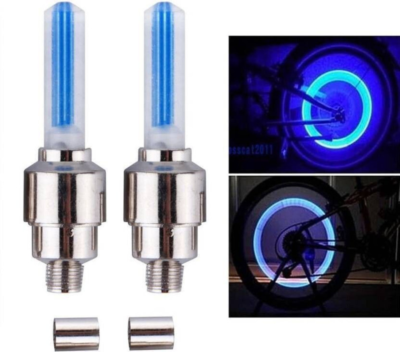 Vozyc Pencil Wheel light Tail Light Motorbike, Car LED (2 V, 6 W)(Universal For Bike, Universal For Car, Pack of 2)