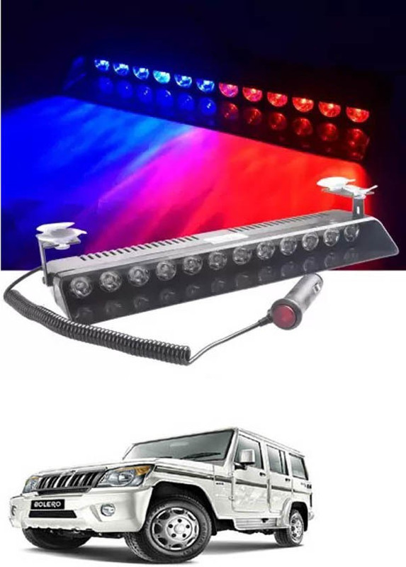 FKOK Police Hazard Warning Light For Bolero_M164 Dash Light Car LED for Mahindra (12 V, 72 W)(Bolero, Pack of 1)