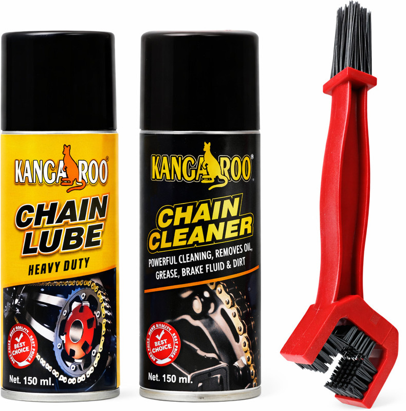 KANGAROO CL_CC_B_150_NEW Long-Lasting Lubrication | Anti-Rust Protection | All Weather Performance Chain Oil(300 ml, Pack of 3)