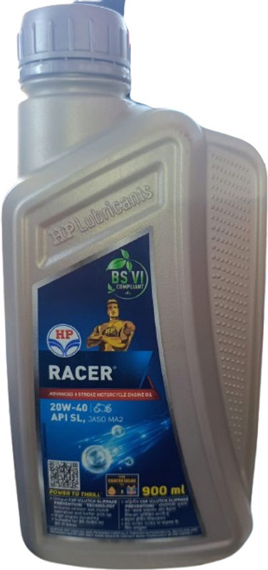HP LUBES RACER 20W-40 Conventional Engine Oil(900 ml)
