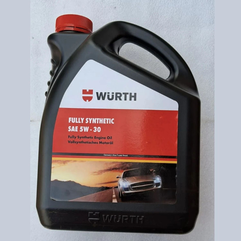 Wurth SAE 5W-30 Fully Synthetic Blend Engine Oil(3.5 L, Pack of 1)