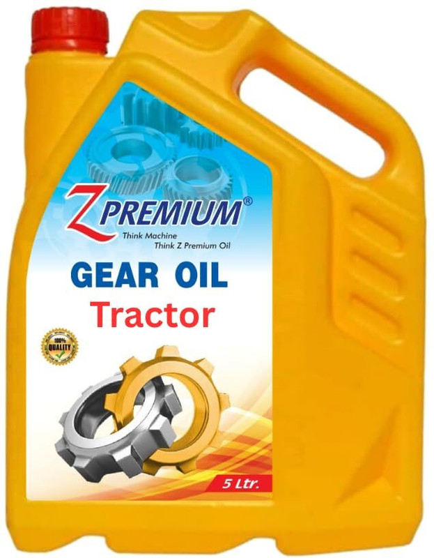 Z Premium Heavy-Duty Tractor Gear Oil | Lubrication for Gearboxes, Transmission Units & Agricultural Machinery | Smooth Shifting, Reduced Wear & Long Protection Gear Oil(5 L, Pack of 1)