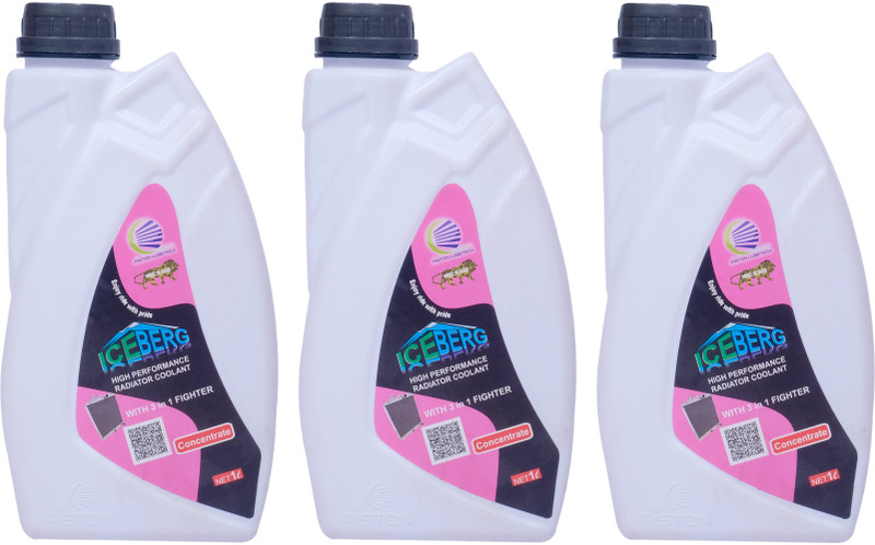 piston ICEBERG Concentrate Red Coolant Red(3 L, Pack of 3)