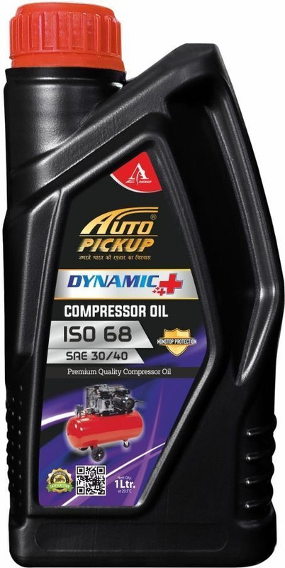 AUTO PICKUP Premium Quality 1L ISO 68 Compressor Oil SAE 30/40 High Performance Engine Oil(1 L, Pack of 1)