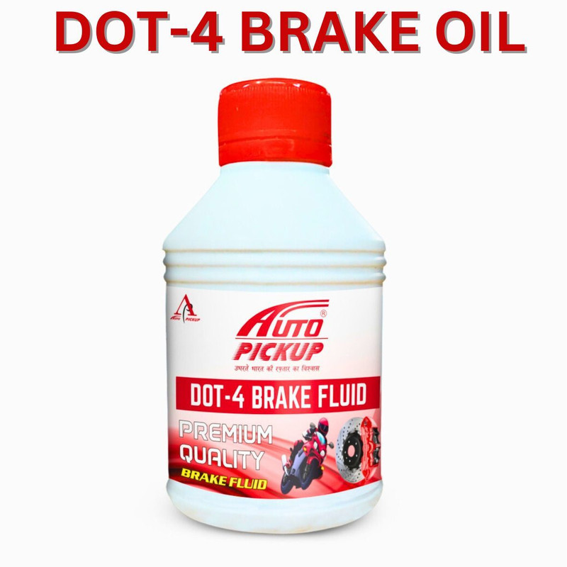 AUTO PICKUP Premium Quality 250ml DOT-4 for Bike Brake Fluid Brake Oil(250 ml, Pack of 1)