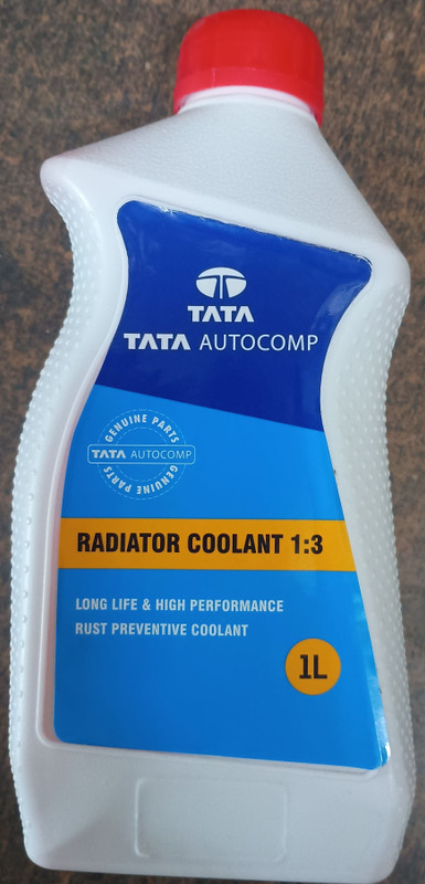 Auto store Autocomp Radiator Red Coolant Tata Auto comp Radiator Red Coolant Coolant(1 L, Pack of 1)