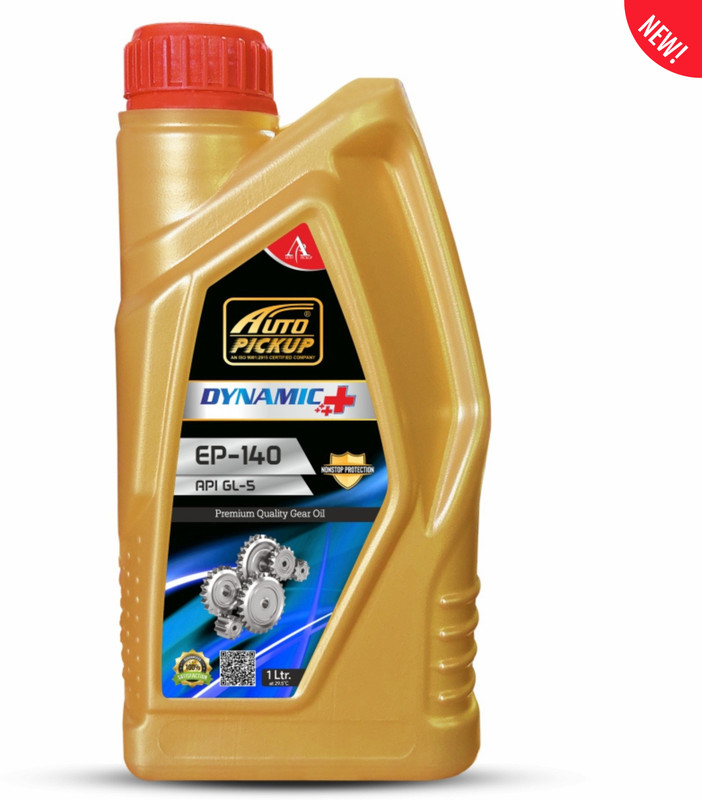 AUTO PICKUP Premium Quality Dynamic Plus EP-140 API GL-5 Gear Oil For All Vehicles High Preformance Gear Oil(1 L, Pack of 1)