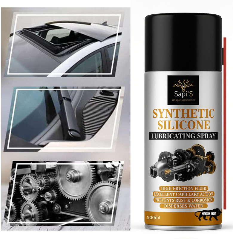 SAPI'S Synthetic Silicone Lubricating Spray Synthetic Silicone Lube Brake Oil(502 ml, Pack of 1)