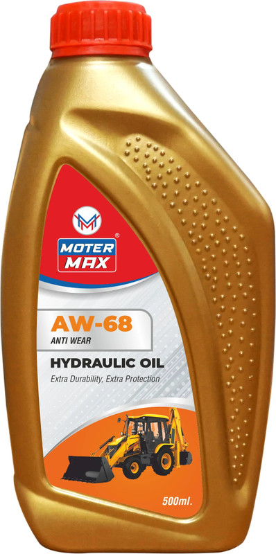MOTER MAX Premium Quality 500ml AW-68 Anti-Wear High Perfromance Hydraulic Oil(500 ml, Pack of 1)