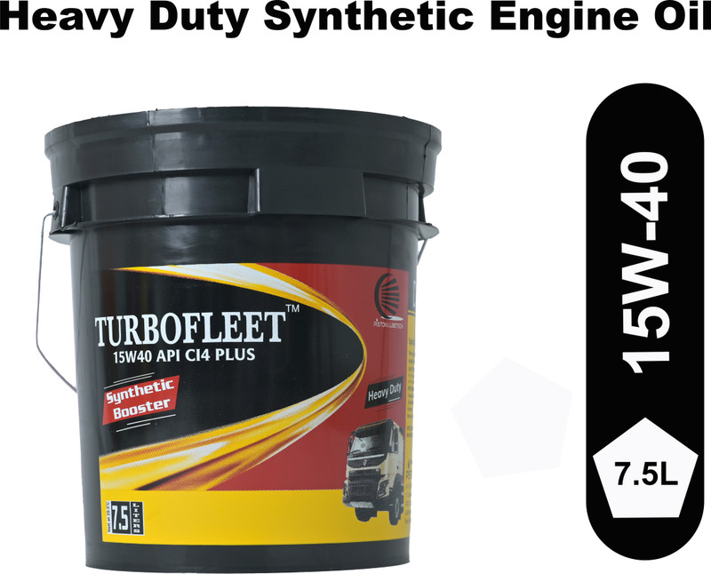 piston 15W40 API CI4 PLUS Heavy Duty 7.5 L- P1 Full-Synthetic Engine Oil(7.5 L, Pack of 1)