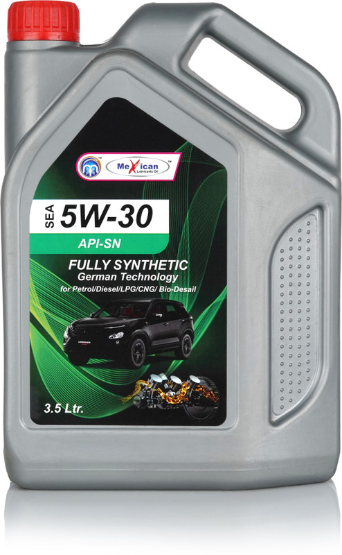 Mexican MEX 5W-30 SYNTHETIC OIL FOR GERMAN TECHNOLOGY Full-Synthetic Engine Oil(3.5 L)