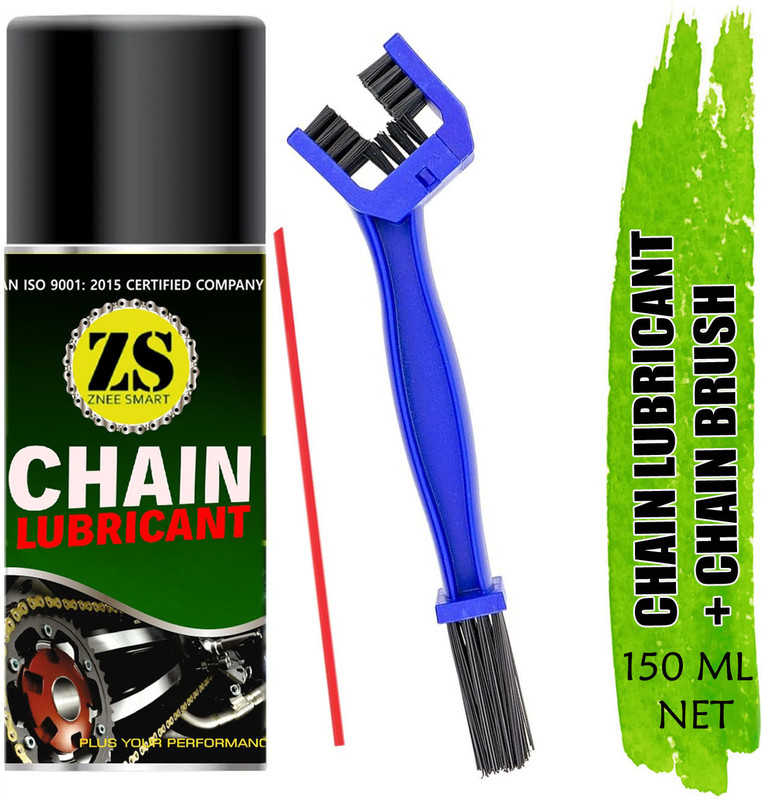 Znee Smart 1 Chain Lube Spray 150ml With 1 Chain Cleaning brush Chain Oil(150 ml)