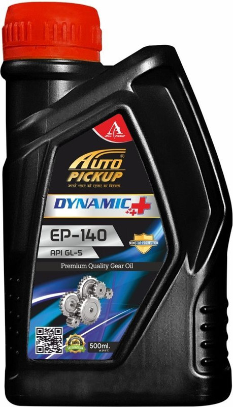 AUTO PICKUP Dynamic Plus EP-140 API GL-5 500ml Premium Quality Gear Oil(500 ml, Pack of 1)