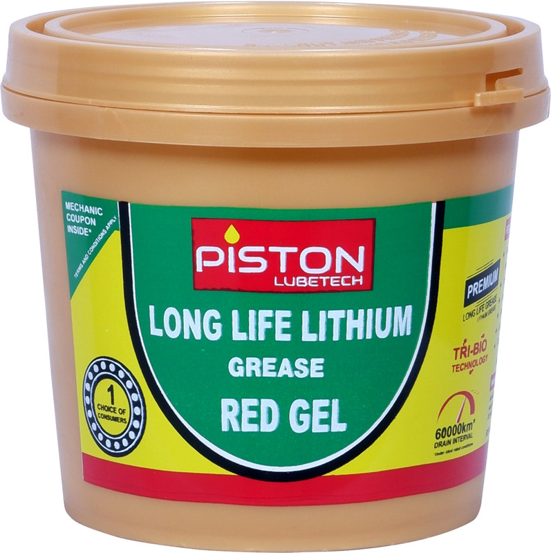 piston Long Life Lithium Grease Red Gel 500 ML- P1 Grease(500 ml, Pack of 1)