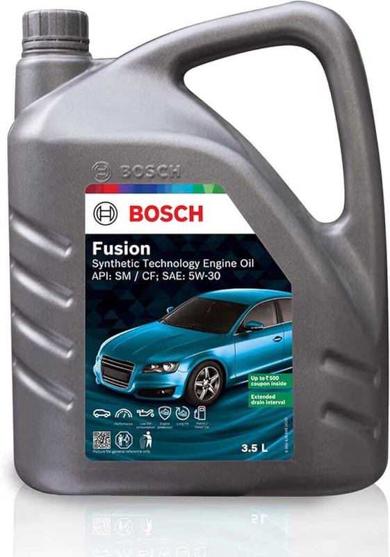 bsh FUSION SYNTHETIC ENGINE OIL FOR CAR BOSCH FUSION SYNTHETIC ENGINE OIL FOR CARS High Performance Engine Oil(3.5 L, Pack of 1)