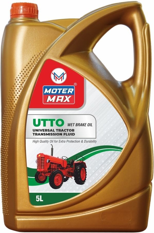 MOTER MAX Premium Quality 5L UTTO Wet Brake Universal Tractor Extra Protection Transmission Oil(5 L, Pack of 1)