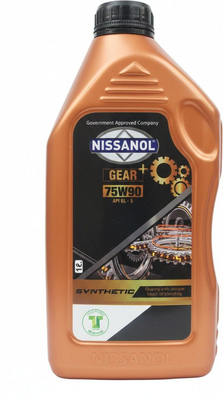 NISSANOL Multi Grade Gear Oil 75W-90 SAE API GL-5 Manual Transmission & Differential for Cars & SUVs Gear Oil(1 L, Pack of 1)