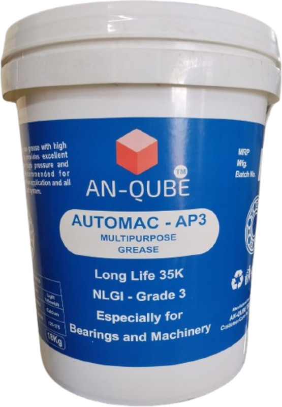 AN QUBE AUTOMAC AP3 GREASE 18KG AUTOMAC AP3 GREASE 18KG Grease(18 kg, Pack of 1)