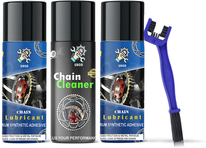 Weyride Bike Chain Lubricant and Chain Cleaner Spray with Cleaning Bursh w_c Chain Oil(150 ml, Pack of 4)