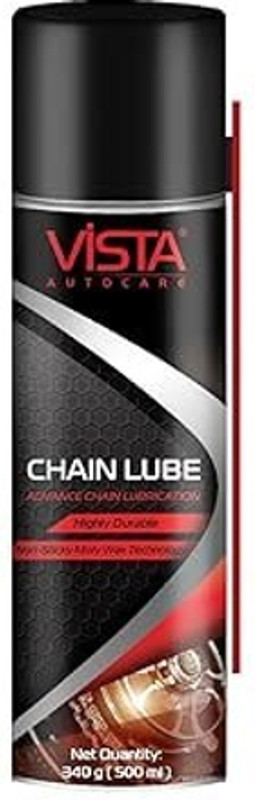 Resil vista Chain Lube Spray Vista Chain Lube Spray 500ml,Reduces Friction & Wear,Rust Protection Chain Oil(340 g, Pack of 1)