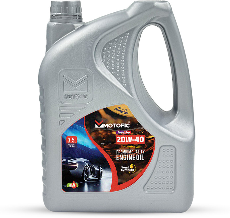 motofic StreetPro 20w40 StreetPro 20w40 High-Mileage Engine Oil(3.5 L)