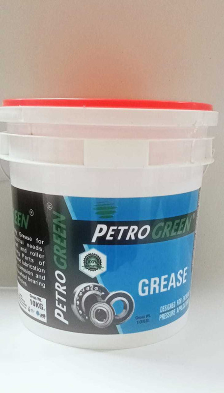 PETROGREEN Red Calcium Grease 10kg With Water Resistant Properties & excellent mechanical stability. Grease(10 L, Pack of 1)