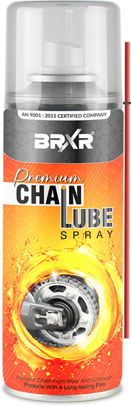 BRXR Bike Chain Lubricant Spray for All Chain Types / Anti-Rust, Corrosion Protection , Noise Reduction & Smooth Ride for Cycles & Bikes Chain Oil(500 ml, Pack of 1)