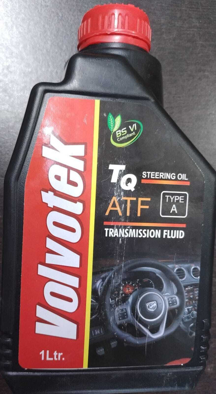 Vollvotek Volvotek TQ Power Steering Fluid ATF for Lcv's Volvotek TQ Power Steering Fluid ATF for Lcvs, Hcvs Transmission Oil(1 L, Pack of 1)