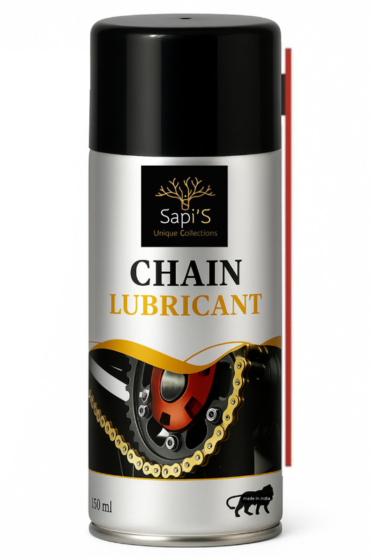 SAPI'S Chain Lube for All Type of Bikes and Cycles chains, Pure Silicone Oil Chain Lube 150 ML Chain Oil(150 ml, Pack of 1)