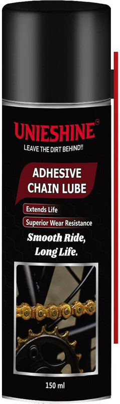 UNIESHINE Bike Chain Lubricant Spray – Smooth Ride & Rust Protection | Anti-Rust & Long-Lasting for Motorcycles, Scooters & Bicycles Chain Oil(150 ml, Pack of 1)