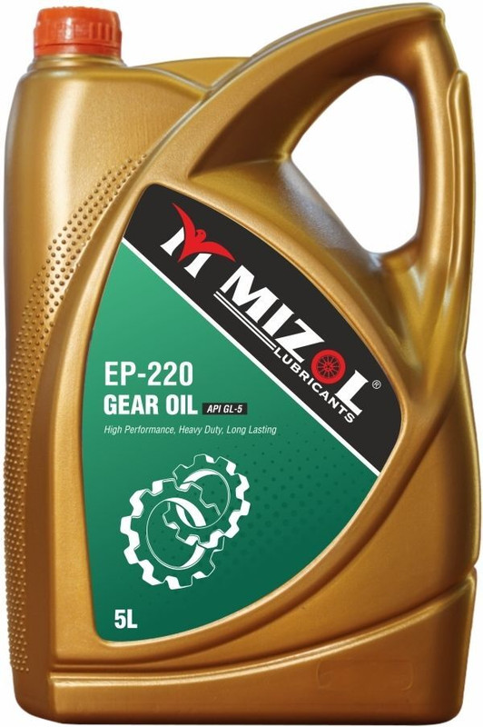 Mizol Premium_Quality 5L EP-220 API GL-5 Extreme pressure Heavy-Duty Gear Oil(5 L, Pack of 1)