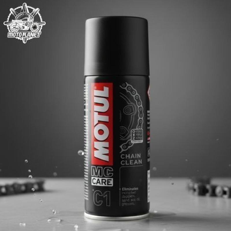 MOTO PLANET MPD-C1 Chain Clean Spray 150ml | Motorcycle Chain Cleaner for All Bikes MOTO PLANET Chain Oil(150 ml)