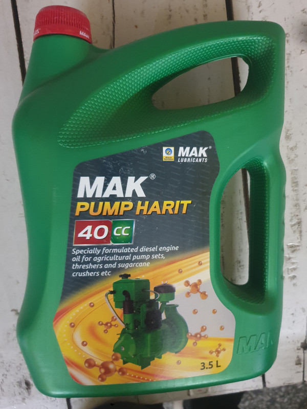 MAK Pump Harit 40CC Specially formulated diesel engine oil Conventional Engine Oil(3.5 ml)