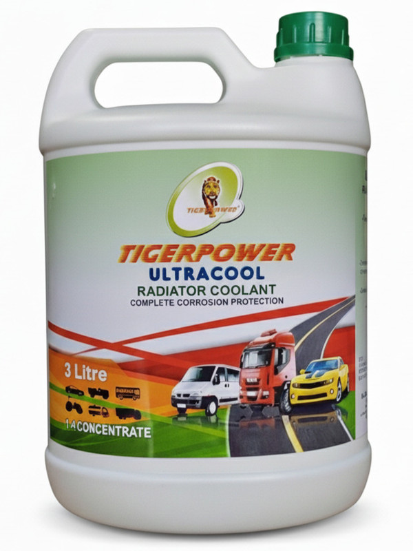 UltraCool Green Radiator Coolant 3 Litre – Long Life Engine Coolant Coolant Green(3 L, Pack of 1)