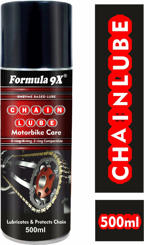 Formula 9x Lube | Premium Quality Chain Lube Spray Chain Oil(500 ml, Pack of 1)