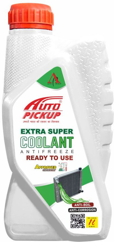 AUTO PICKUP Premium Quality 1L Extra Super Antifreeze Ready To Use Green Coolant Green(1 L, Pack of 1)