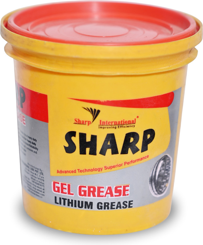 sharp international Gel Grease Lithium Grease – Multi-Purpose High Performance Lubricating Grease Anti-Wear, Water Resistant & High Temperature Protection For Bearings Grease(1 kg, Pack of 1)