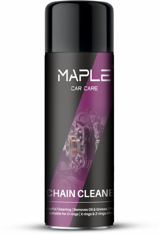 Maple Chain Cleaner Spray Powerful Degreaser for Motorcycle & Bicycle Chain Cleaning Chain Cleaner Spray Powerful Degreaser for Motorcycle & Bicycle Chain Cleaning Grease(150 ml, Pack of 1)
