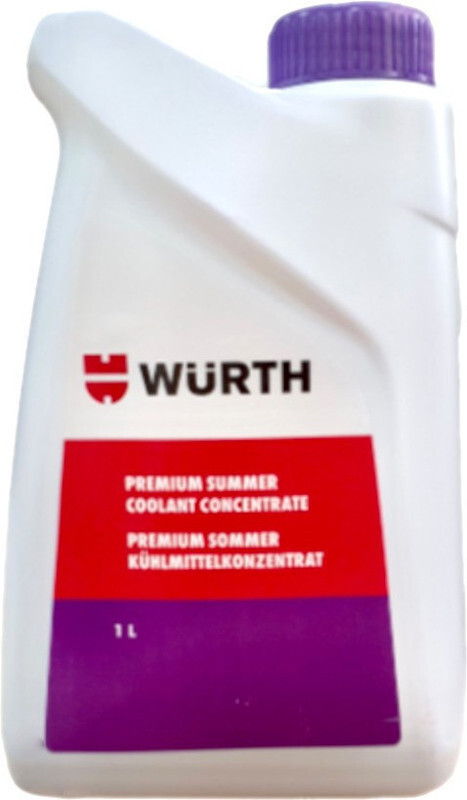 Wurth W-PREMIUM SUMMER VIOLET COOLANT Coolant(1 L)