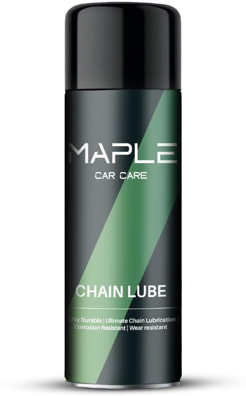 Maple Chain Lubricant Spray Bike, Scooter & Bicycle Chain Lubricant | Rust Protection Chain Lubricant Spray Bike, Scooter & Bicycle Chain Lubricant | Rust Protection Grease(150 ml, Pack of 1)