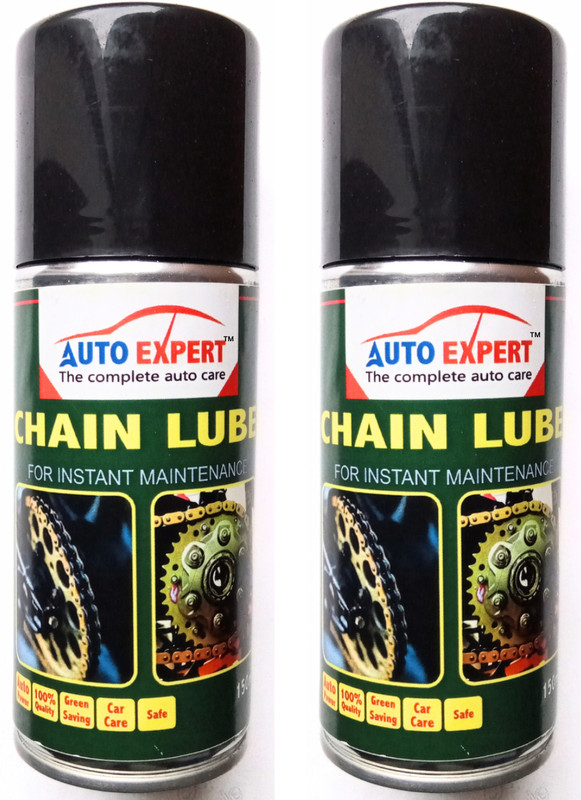 Auto Expert Chain Lube Combo Pack Bike Chain Spray Rust Protection Thick Quality No Westage Chain Oil(1000 ml)