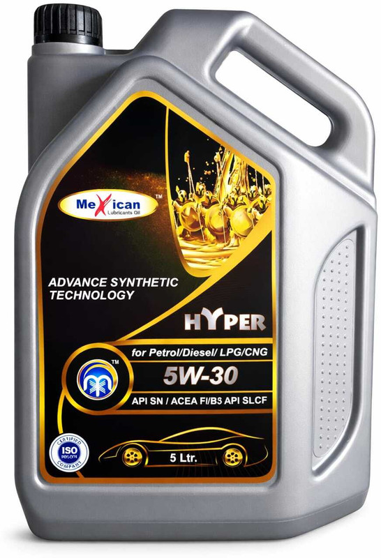 Mexican HYPER API SN 5W-30 ADVANCE SYNTHETIC CAR ENGINE OIL Full-Synthetic Engine Oil(5000 ml)